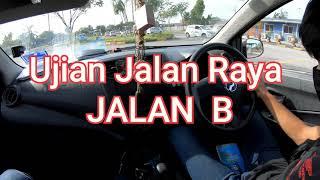 Ujian Jalan Raya B (kpp03) oleh adik Naim#keretamanual#remaja