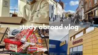 official first week of uni // study abroad vlog 