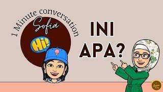 Master Conversational Malay - INI APA? -  with Sofia ️#learnmalay #malaylanguage #bahasamelayu