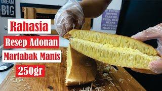 Rahasia Resep membuat Adonan Martabak Manis Bangka 250gr Asli Pedagang