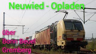 Von Neuwied nach Opladen über Bonn Beuel und Gremberg