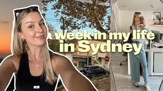 SETTLING INTO SYDNEY | a typical week in my new life  apartment updates, office days & reunions!