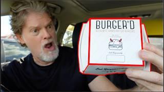 Let's Try The New Burger'd Portobello Burger!