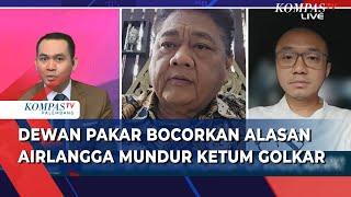 Blak-Blakan! Anggota Dewan Pakar Golkar Bocorkan Alasan Airlangga Mundur Ketum Golkar: Dia Tertutup