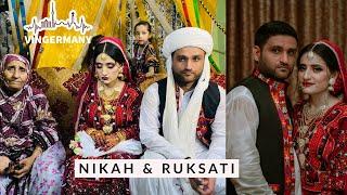 Nikah & Ruksathi ️| last Day of Wedding  | Balochi Wedding