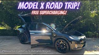 Free Tesla Supercharging! - Tesla Model X Family Road Trip