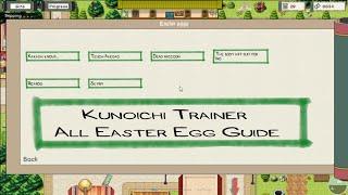 Kunoichi Trainer All Easter Eggs Guide