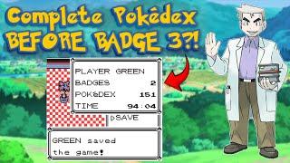 HOW FAST CAN YOU COMPLETE THE PROFESSOR OAK'S CHALLENGE IN POKEMON YELLOW LEGACY?
