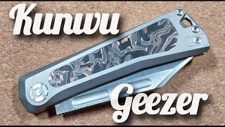 Kunwu Geezer - High End Slipjoint - Das erste §42a konforme Klappmesser von Kunwu Knives - Wahnsinn!