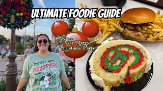 ULTIMATE FOODIE GUIDE: Mickey’s Very Merry Christmas Party- Magic Kingdom