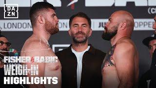 Weigh-In Highlights | Johnny Fisher vs. Alen Babic