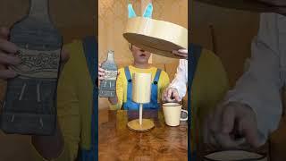 METHOD FOR SUPERIORLY POURING DRINK INTO CARDBOARD GLASS！#asmr