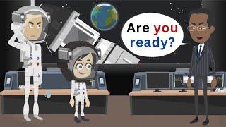 Lisa is going to Space! | Basic English conversation | Learn English | Like English