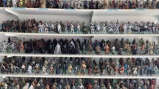 Star Wars figure collection 3 3/4 scale