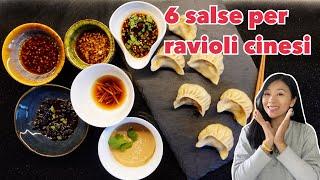 6 salse per ravioli cinesi 6种饺子蘸料 ｜ La vera cucina cinese