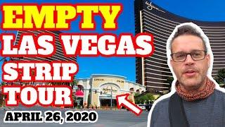 Las Vegas Strip Empty Tour Fashion Show Mall to T-Mobile Arena