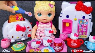 96 Minutes Hello Kitty Collection, Satisfying Unboxing Disney Kitchen Set  | Tina Unboxing Toys