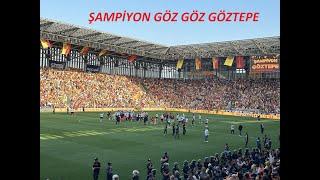 Şampiyon Göztepe Gençlerbirliği Gürsel Aksel Stadyumu