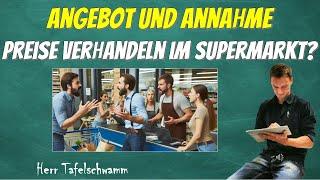 Angebot und Annahme - Wie entsteht eine Willenserklärung und wann entsteht der Kaufvertrag?