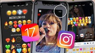 INSTAGRAM estilo IPHONE com EMOJIS IOS 17.4 + REPOST REELS IGUAL IPHONE  INSTAFLOW ATUALIZADO 2024