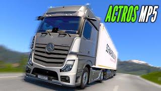 Mercedes-Benz Actros MP5 Mod (Unofficial Update) For ETS2 1.50 | ETS2 1.50 MODS