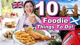 Ultimate UK Foodie Guide || 10 Delicious Things to Do!