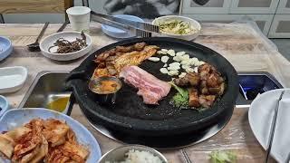 생오겹살 설악 속초 고성 삼포리 삼포 마당 넓은 집  강원도여행 맛집 식당추천 corea food good delicious