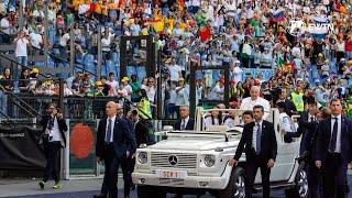 Así fue la primera Jornada Mundial de los Niños con el Papa Francisco en el Estadio Olímpico de Roma