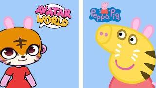 Peppa Pig in Avatar World | The School Fete