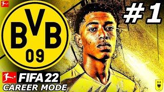 FIFA 22 Borussia Dortmund Career Mode EP1 - THE BEGINNING!!