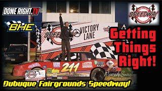 Back to VICTORY LANE!!! Dubuque Fairgrounds Speedway!