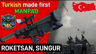 ROKETSAN, SUNGUR MANPAD| Turkish  made first Manpad | Domestic Short-Range Air Defense System