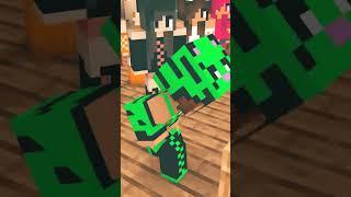 @MrBeast Green girl Minecraft /#minecraftbedrock #shorts