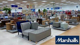 MARSHALLS ARMCHAIRS CHAIRS COFFEE TABLES OTTOMANS FURNITURE SHOP WITH ME SHOPPING STORE WALK THROUGH