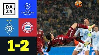 Lewandowskis Fallrückzieher zum Gruppensieg: Kiew - FC Bayern 1:2 | UEFA Champions League | DAZN