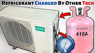 Mini-Split AC Not Cooling With a Good Refrigerant Pressure