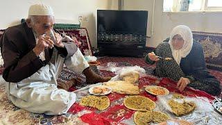 Life of a 110-Year-Old Man and His 100-Year-Old Wife_Daily Routine and Simple Cooking