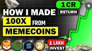 Make ₹1Cr From Memecoins Hidden Strategy For Next 100x Coin 