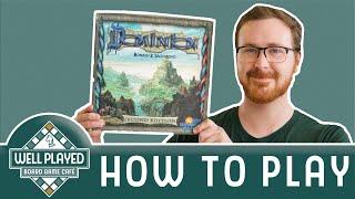 How to Play Dominion - Game Tutorial by Well Played Board Game Cafe