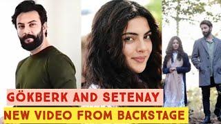 Gökberk demirci and Setenay Süer new backstage video Yemin season 4