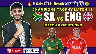 SA vs ENG󠁧󠁢󠁥󠁮󠁧󠁿 | Dream Team | Match Prediction | CT 2025 Match - 11 | SA vs ENG | Fantasy Team