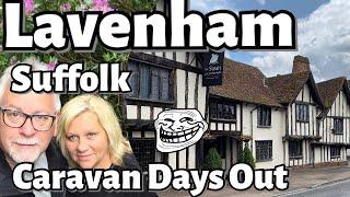 Lavenham, Suffolk - Caravan Days Out - Anniversary celebration.