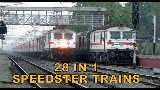 [28 in 1] Terrific Trains Western Railway : Rajdhani + Shatabdi + Duronto + Garib Rath + Many more