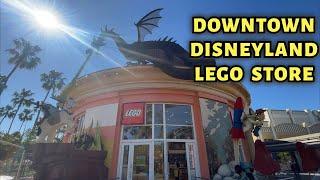 My Trip To Lego Store Downtown  Disneyland California  USA [4k]