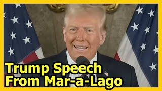 Trump Mar-a-Lago Press Conference | The Important Parts