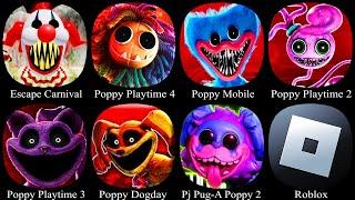 Poppy Playtime 3 Mobile,Poppy Playtime Chapter 4,Poppy Mobile,Poppy Playtime 2,Roblox Mobile