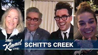 The Cast of Schitt’s Creek on Emmys Sweep & Eugene Levy Impressions