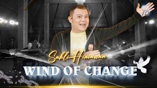 WIND OF CHANGE - SAHLI HIMAWAN | Listening To The Wind Of Change | Orchestra Live Video ( Cover)