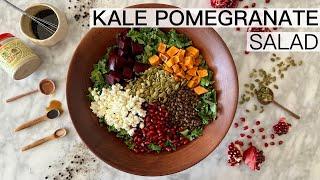 KALE POMEGRANATE SALAD