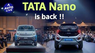 TATA Nano : TATA Nano is back!! | Auto Live